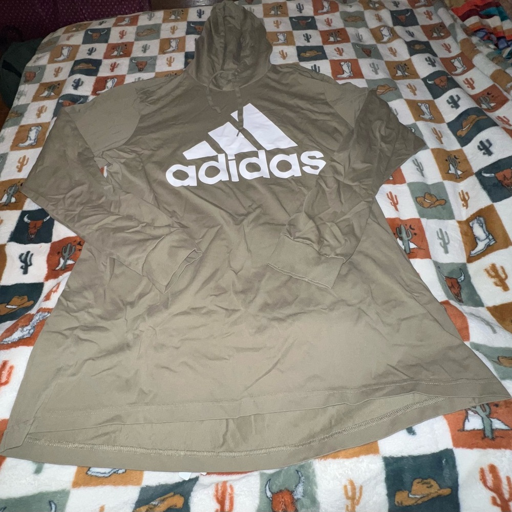 Men’s Adidas Olive Green Hoodie